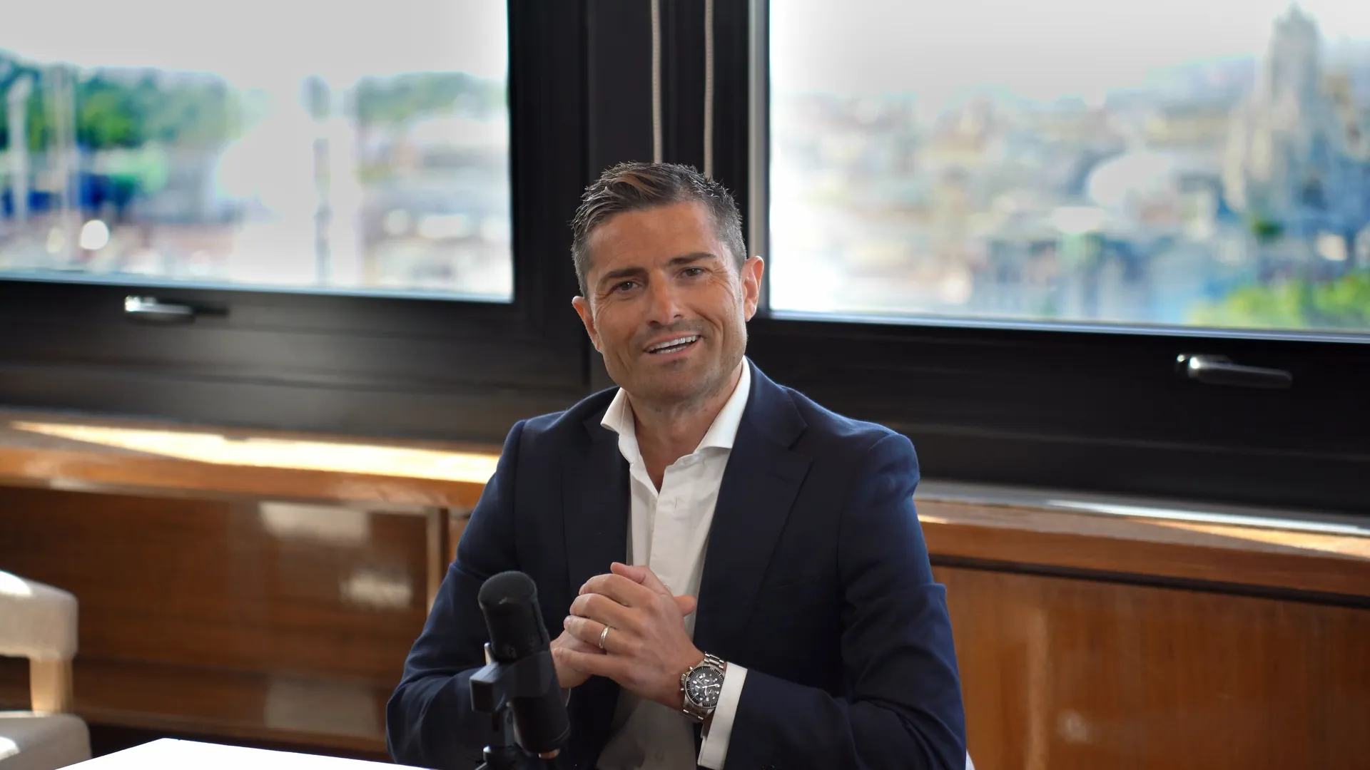 Alfonso Merlos durante su masterclass en Excellentia Academy